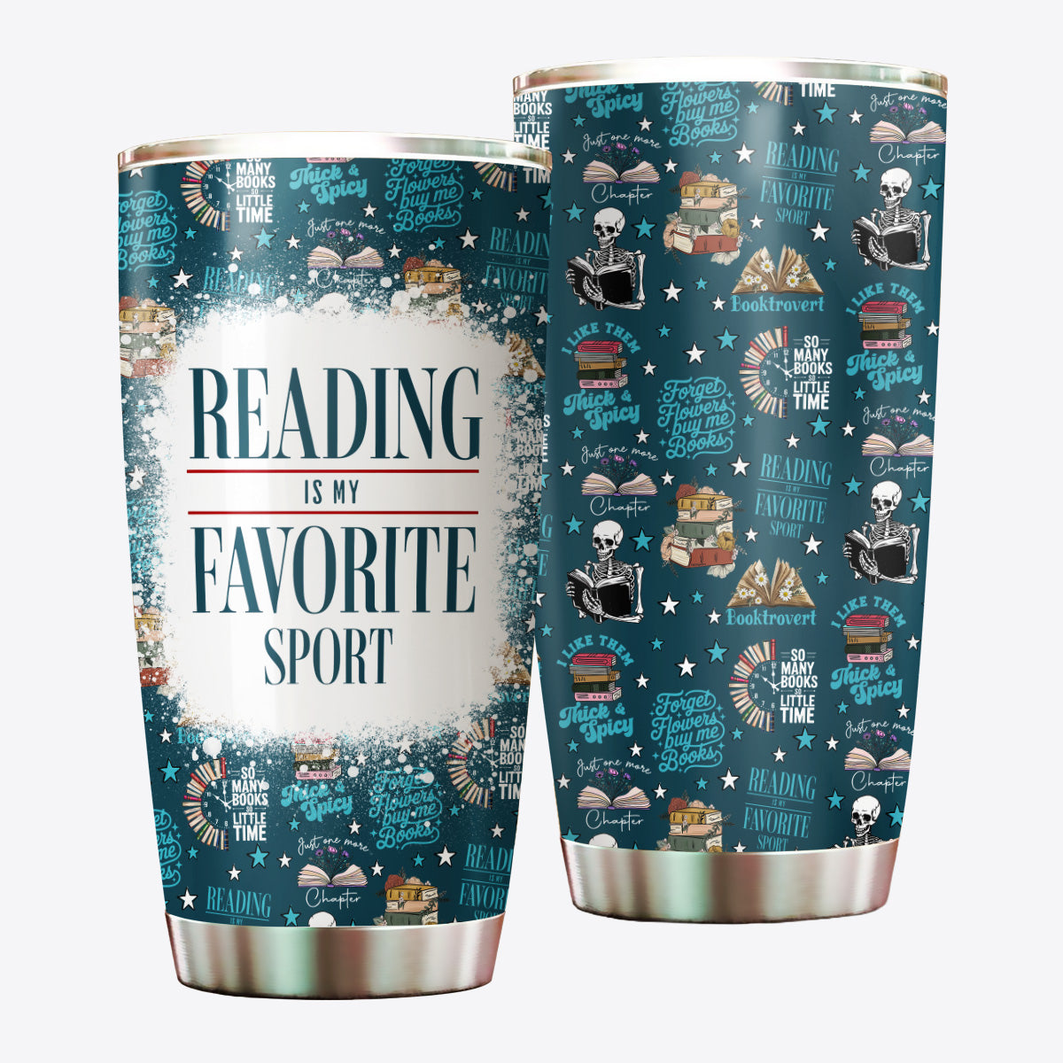 Book Lover 20OZ Tumbler USPJS001