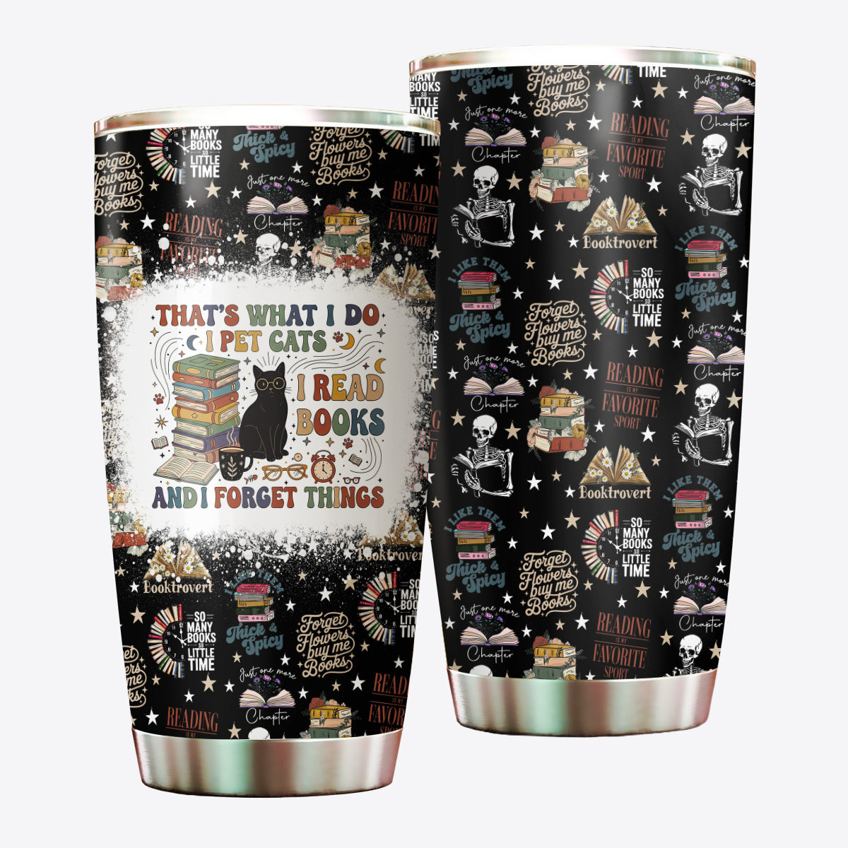 Book Lover 20OZ Tumbler USPJS009