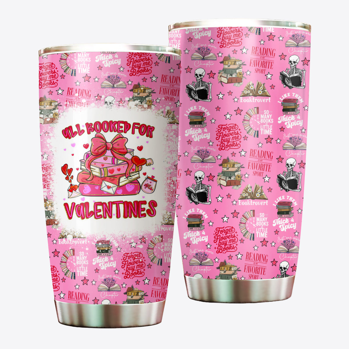 Book Lover 20OZ Tumbler USPJS022