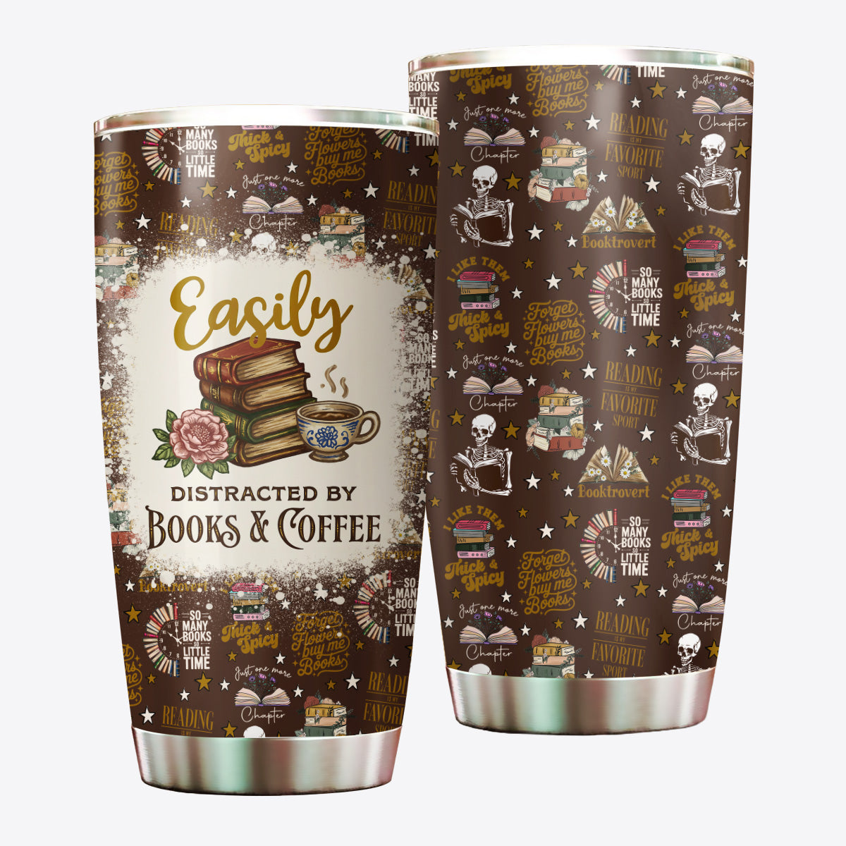 Book Lover 20OZ Tumbler USPJS019
