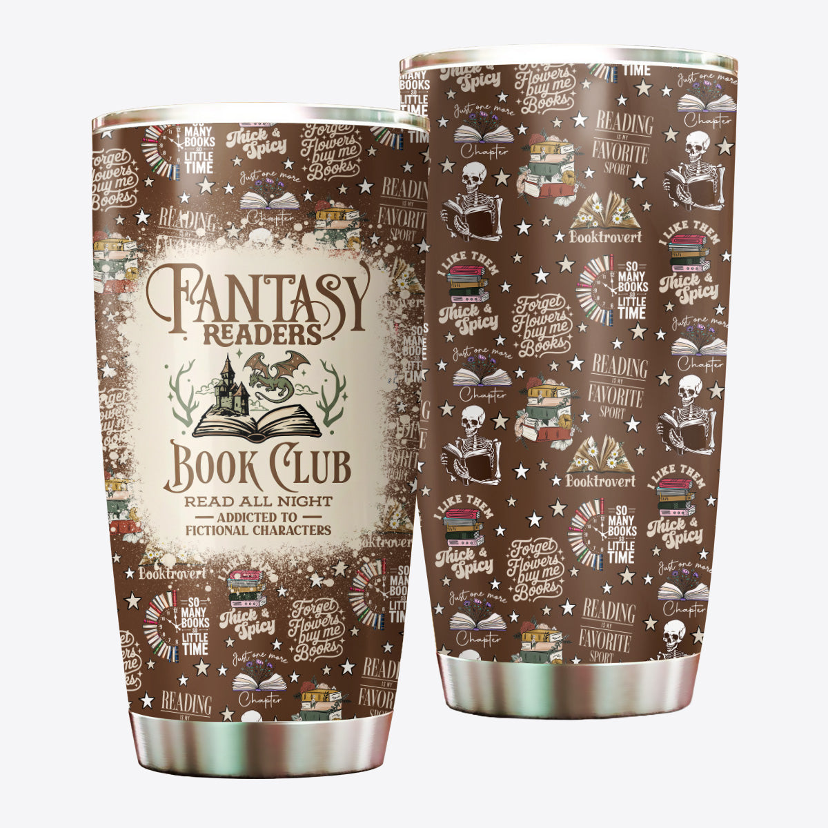 Book Lover 20OZ Tumbler USPJS020