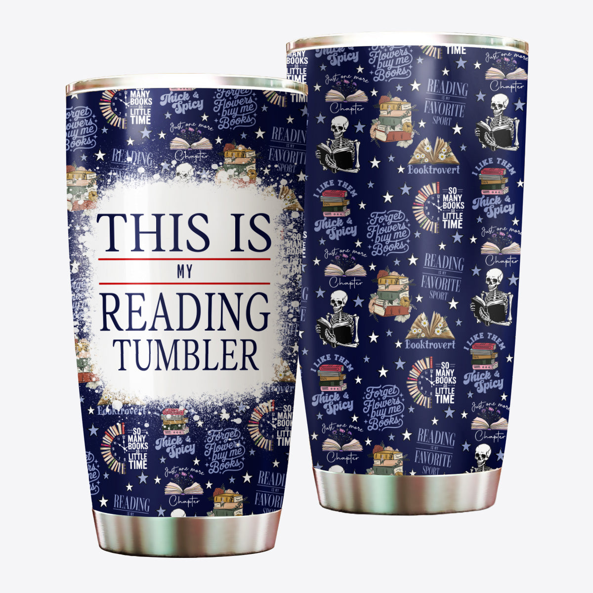 Book Lover 20OZ Tumbler USPJS018