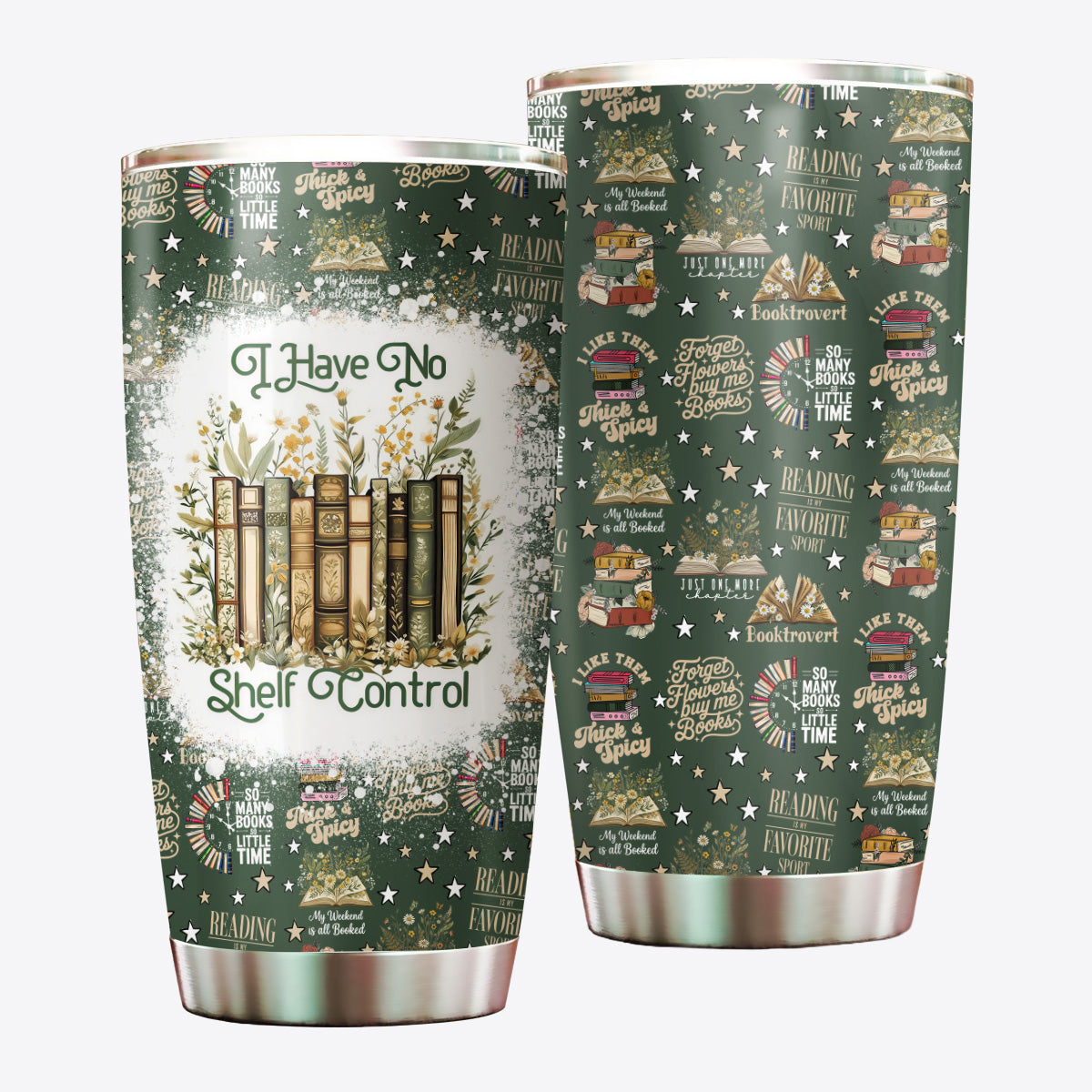 Book Lover 20OZ Tumbler USPJS005