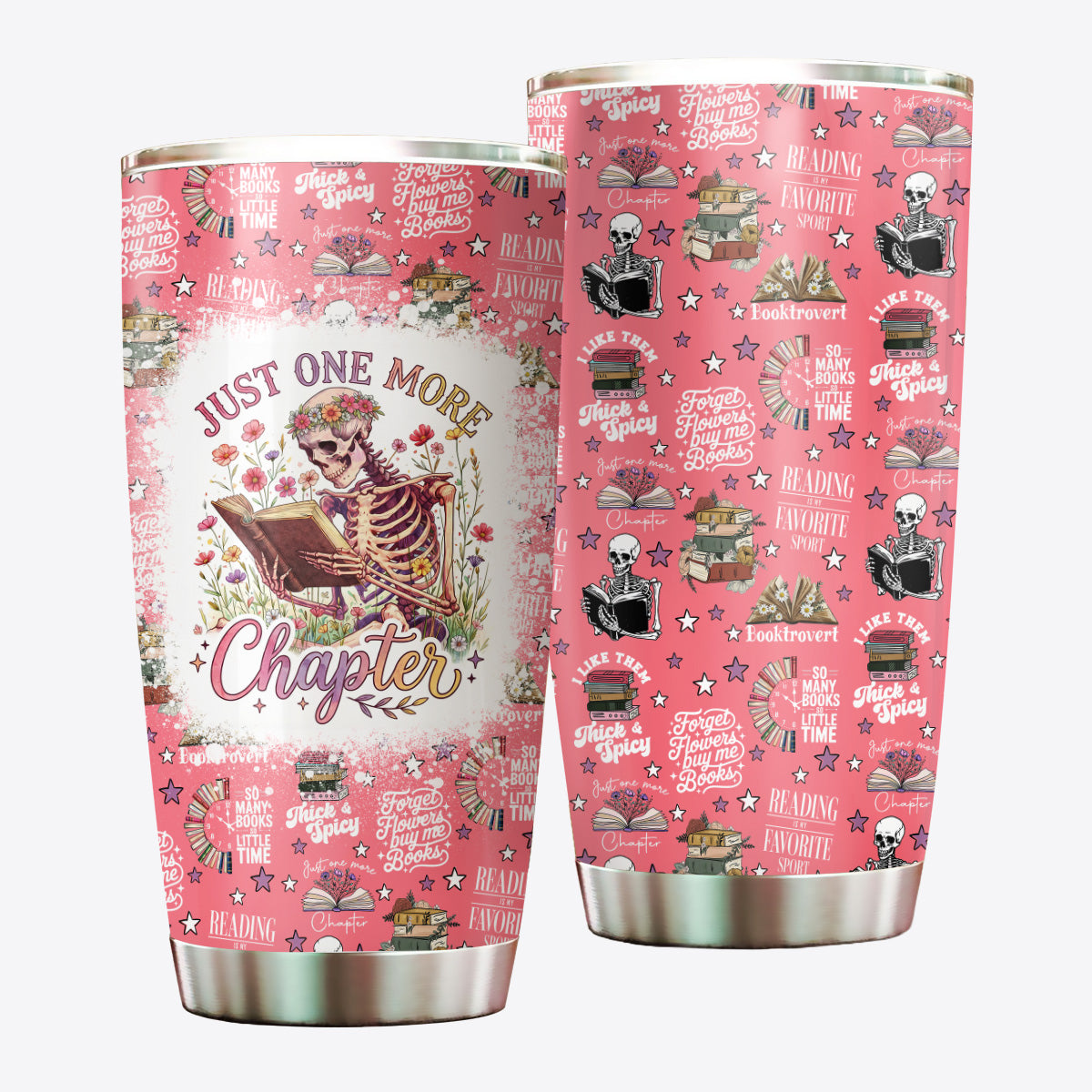 Book Lover 20OZ Tumbler USPJS010