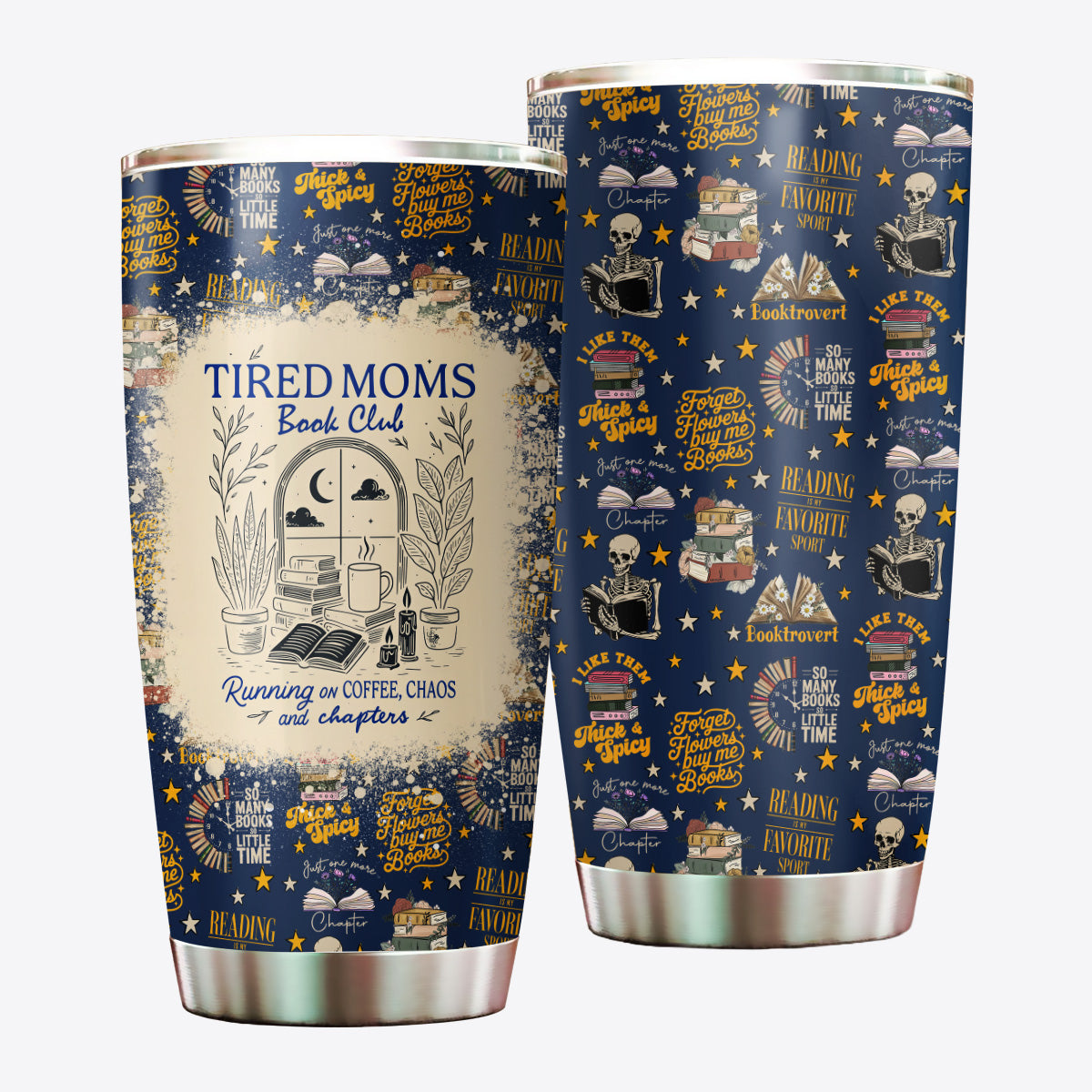 Book Lover 20OZ Tumbler USPJS012