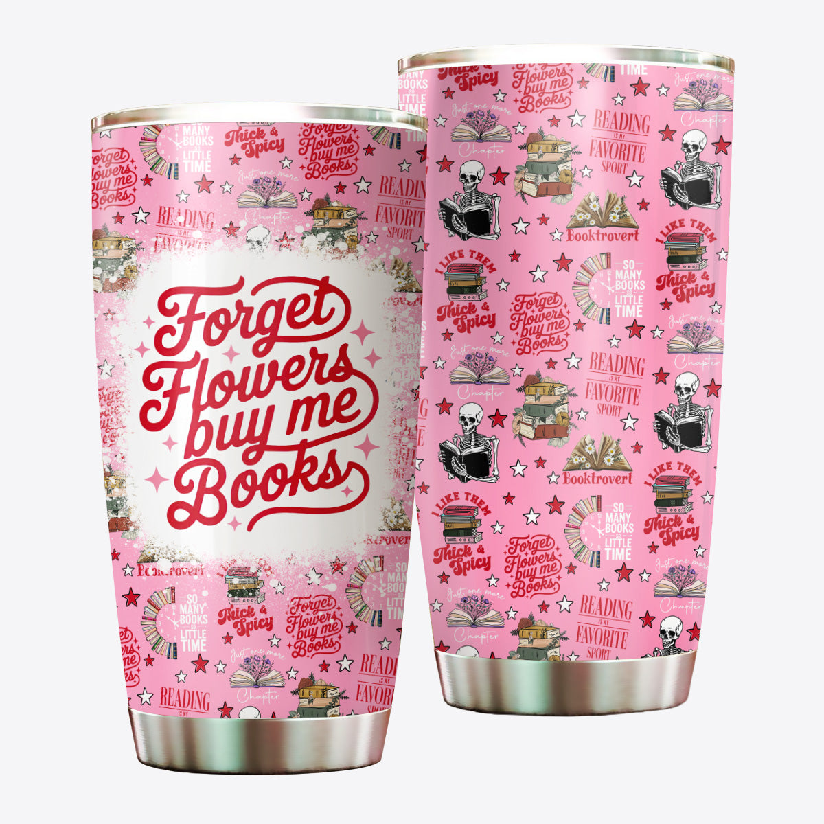 Book Lover 20OZ Tumbler USPJS002