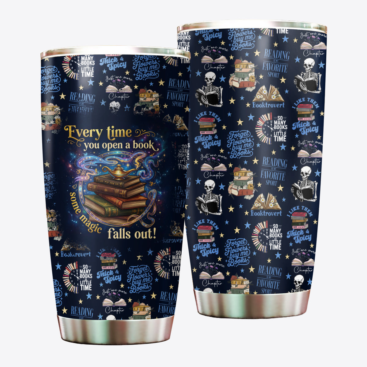 Book Lover 20OZ Tumbler USPJS025