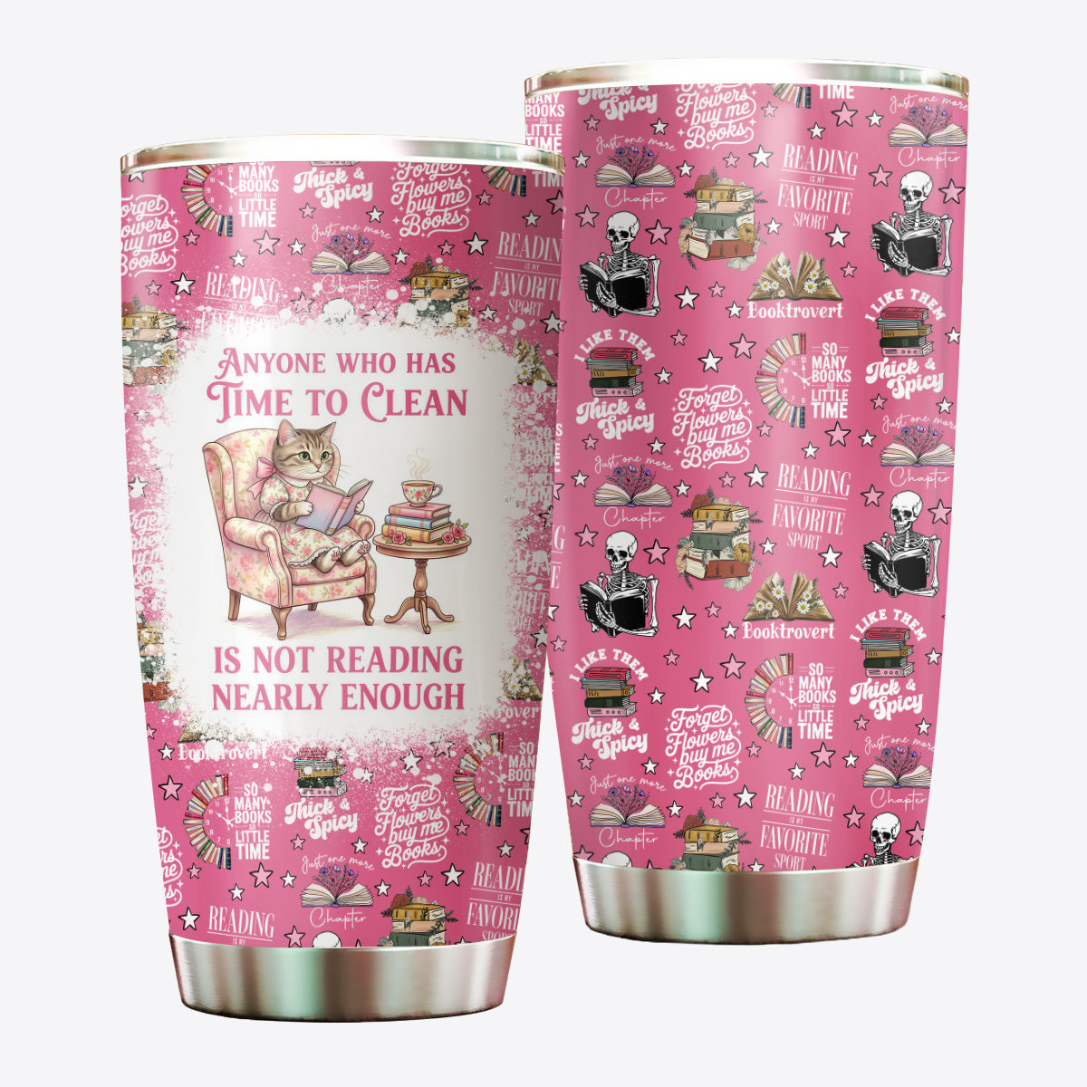 Book Lover 20OZ Tumbler USPJS028