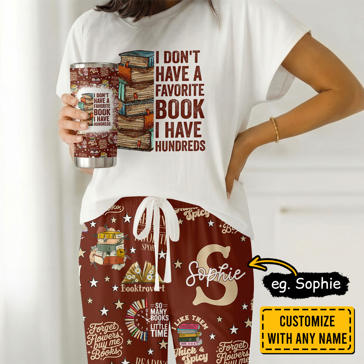 Book Lover Apparel USPJS026