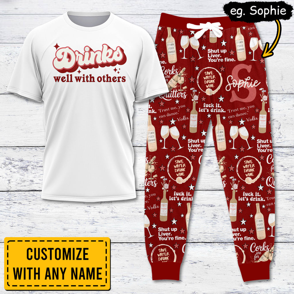 WINE017 [COMBO] T-Shirt + Pants (Most Popular)