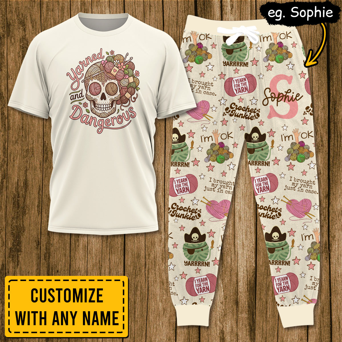 YARN060 [COMBO] T-Shirt + Pants (Most Popular)
