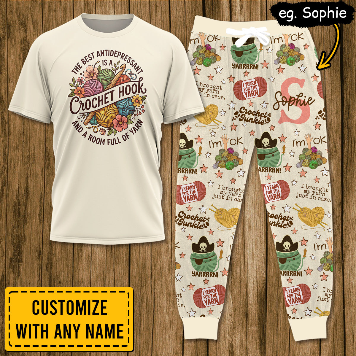 YARN057 [COMBO] T-Shirt + Pants (Most Popular)