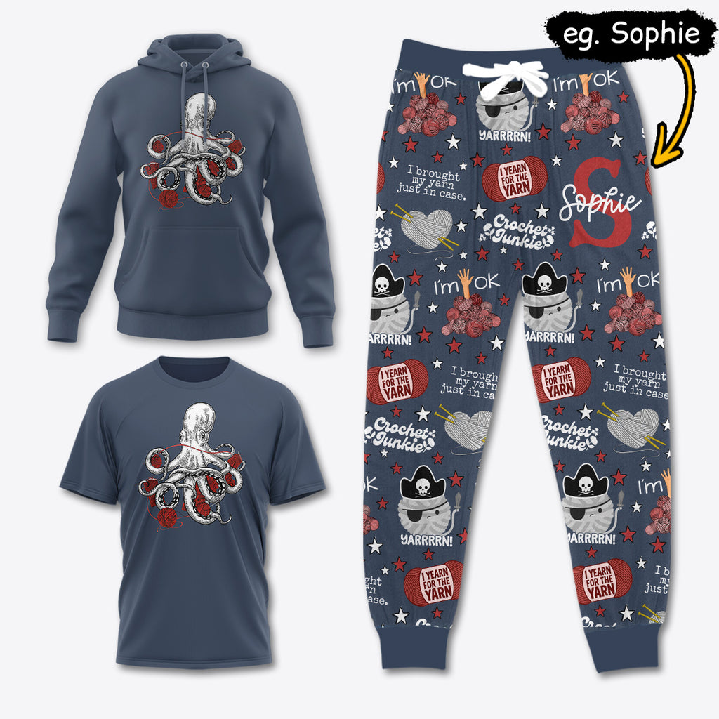 YARN023 [COMBO] T-Shirt + Pants + Hoodie (Best Deal)