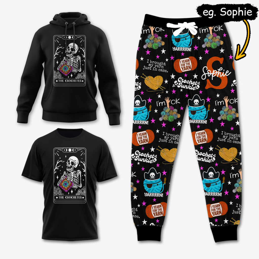 YARN028 [COMBO] T-Shirt + Pants + Hoodie (Best Deal)