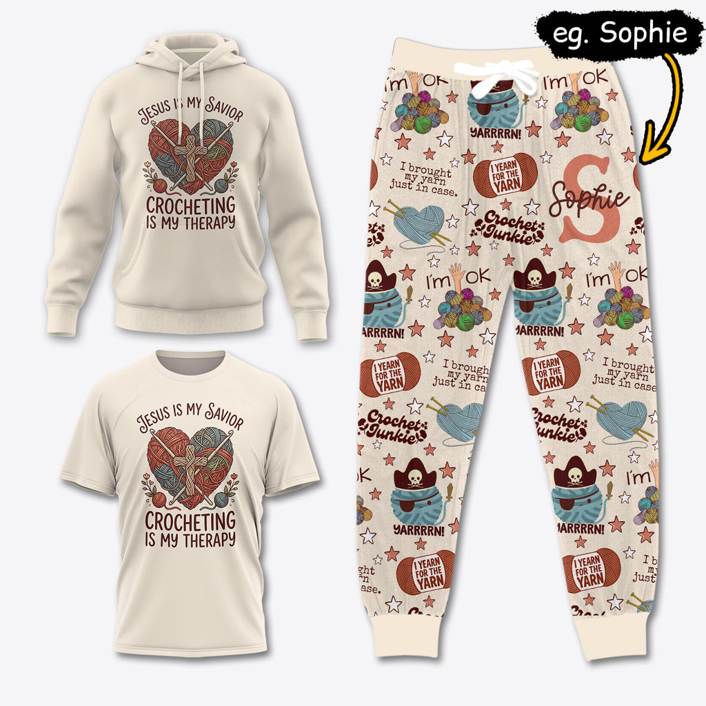YARN044 [COMBO] T-Shirt + Pants + Hoodie (Best Deal)