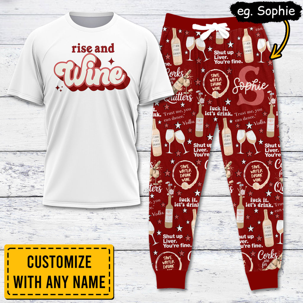 WINE018 [COMBO] T-Shirt + Pants (Most Popular)