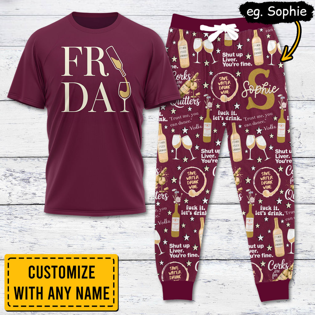 WINE032 [COMBO] T-Shirt + Pants (Most Popular)