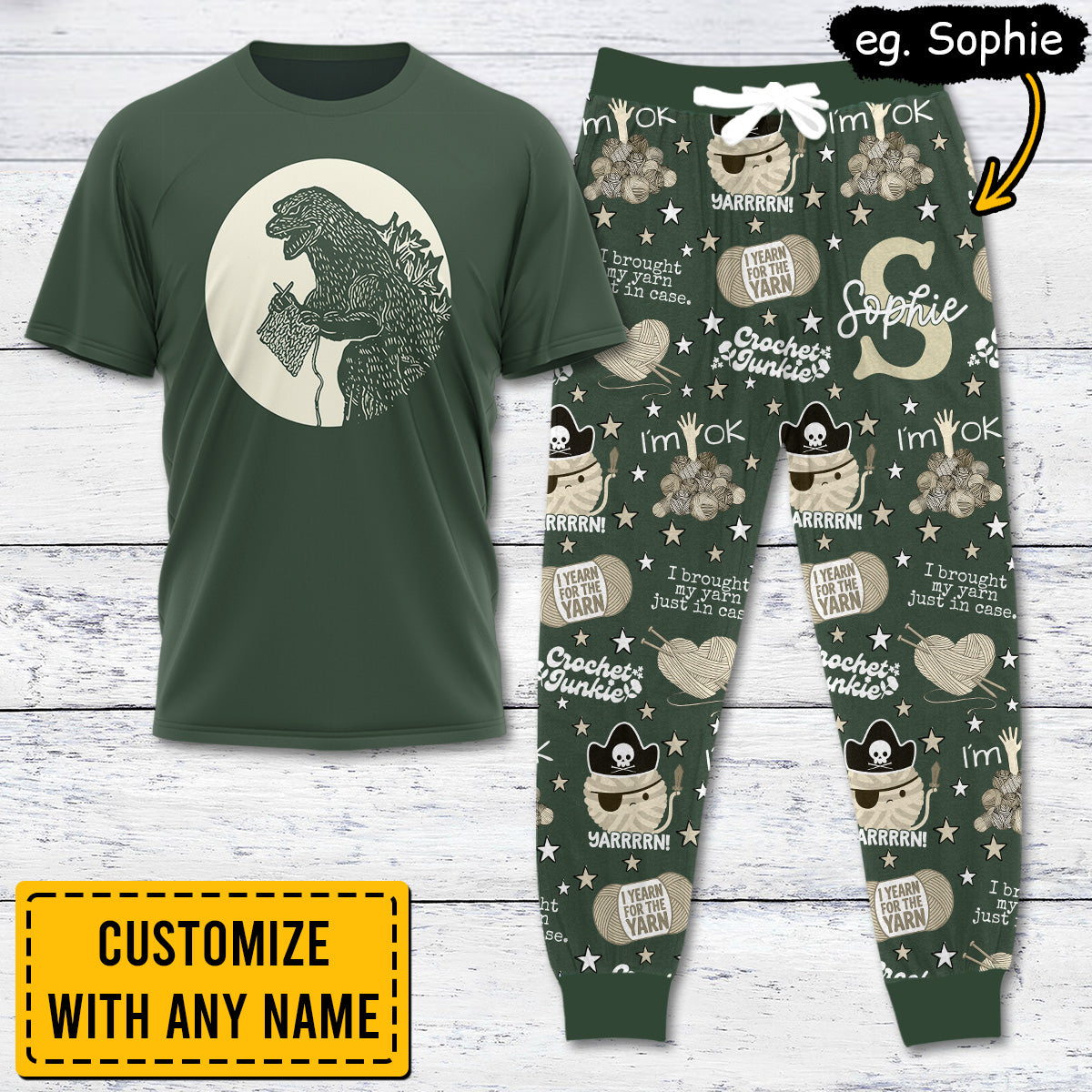 YARN021 [COMBO] T-Shirt + Pants (Most Popular)
