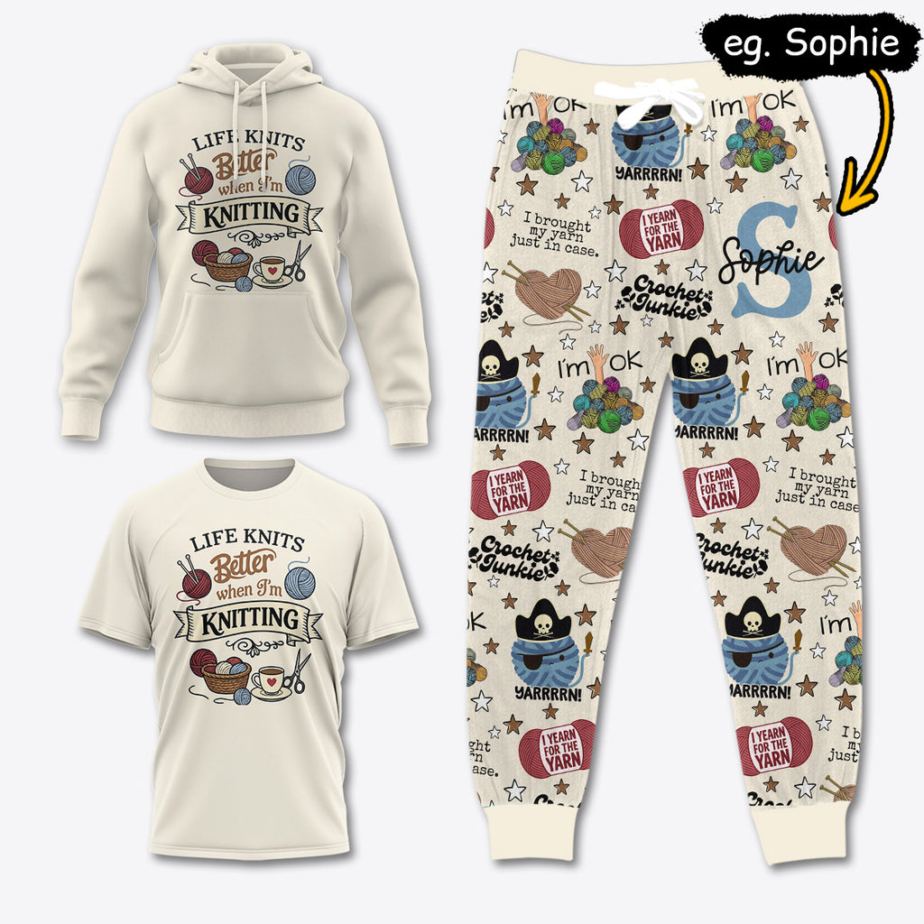 YARN006 [COMBO] T-Shirt + Pants + Hoodie (Best Deal)