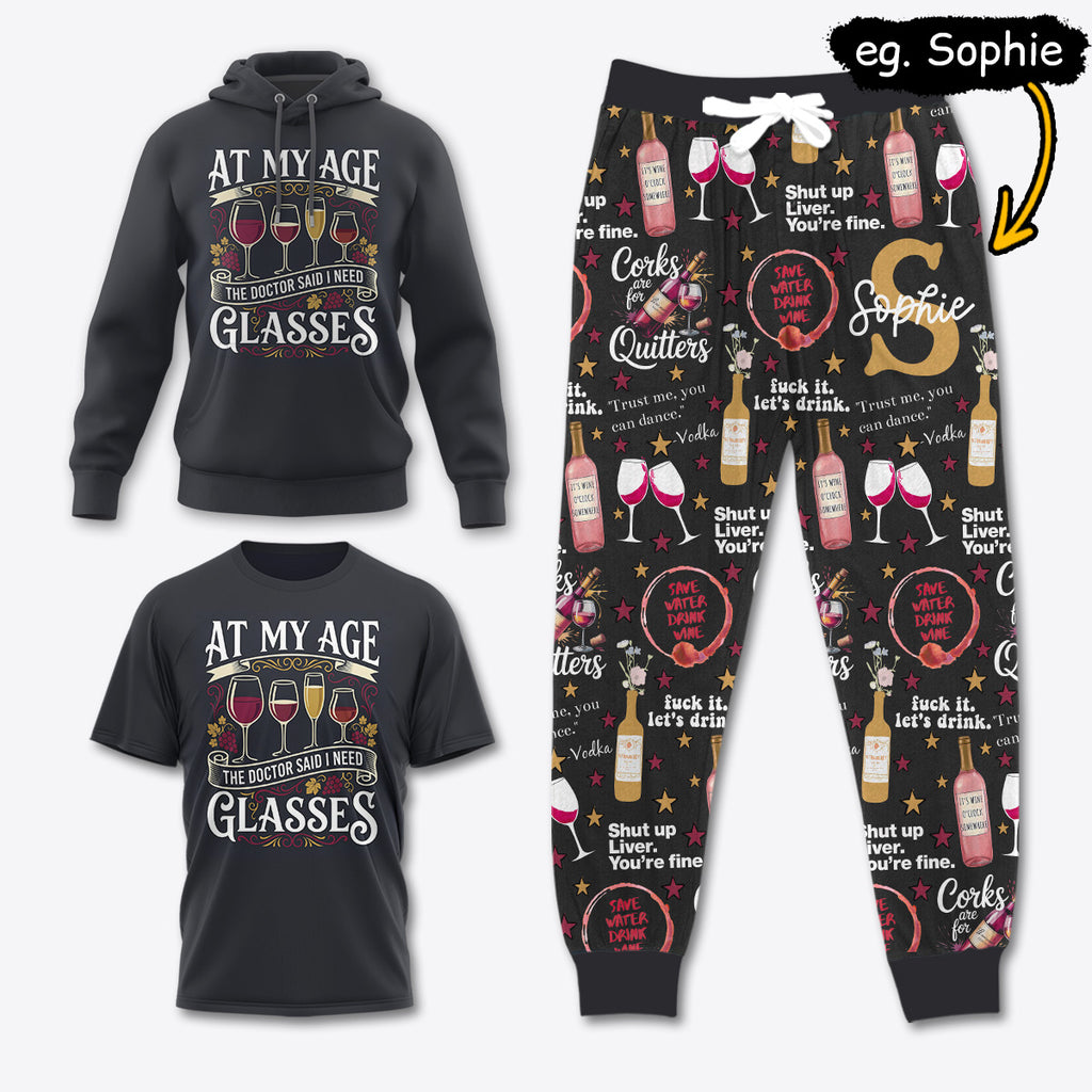 WINE021 [COMBO] T-Shirt + Pants + Hoodie (Best Deal)