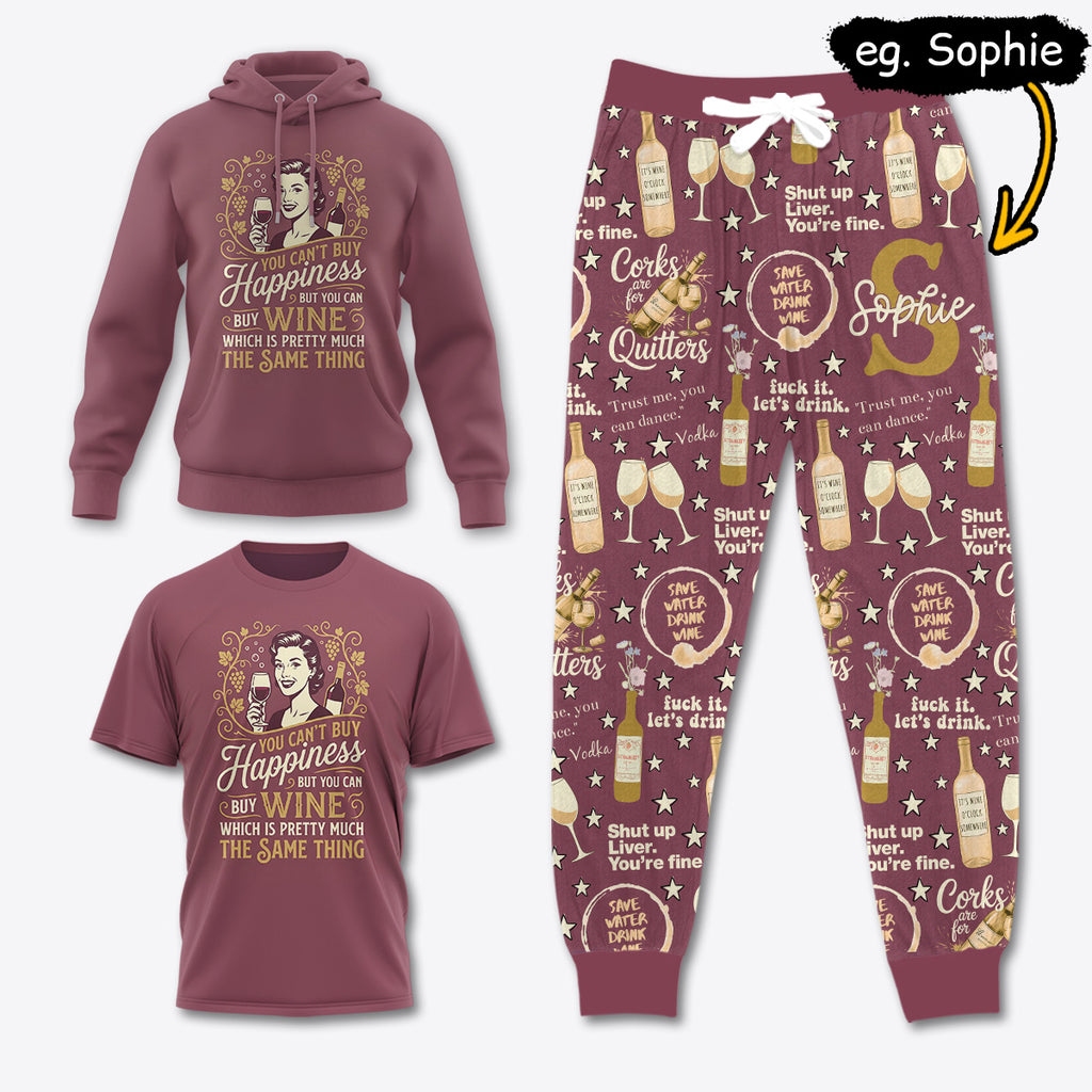 WINE031 [COMBO] T-Shirt + Pants + Hoodie (Best Deal)
