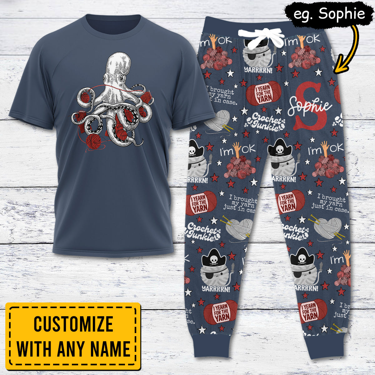 YARN023 [COMBO] T-Shirt + Pants (Most Popular)