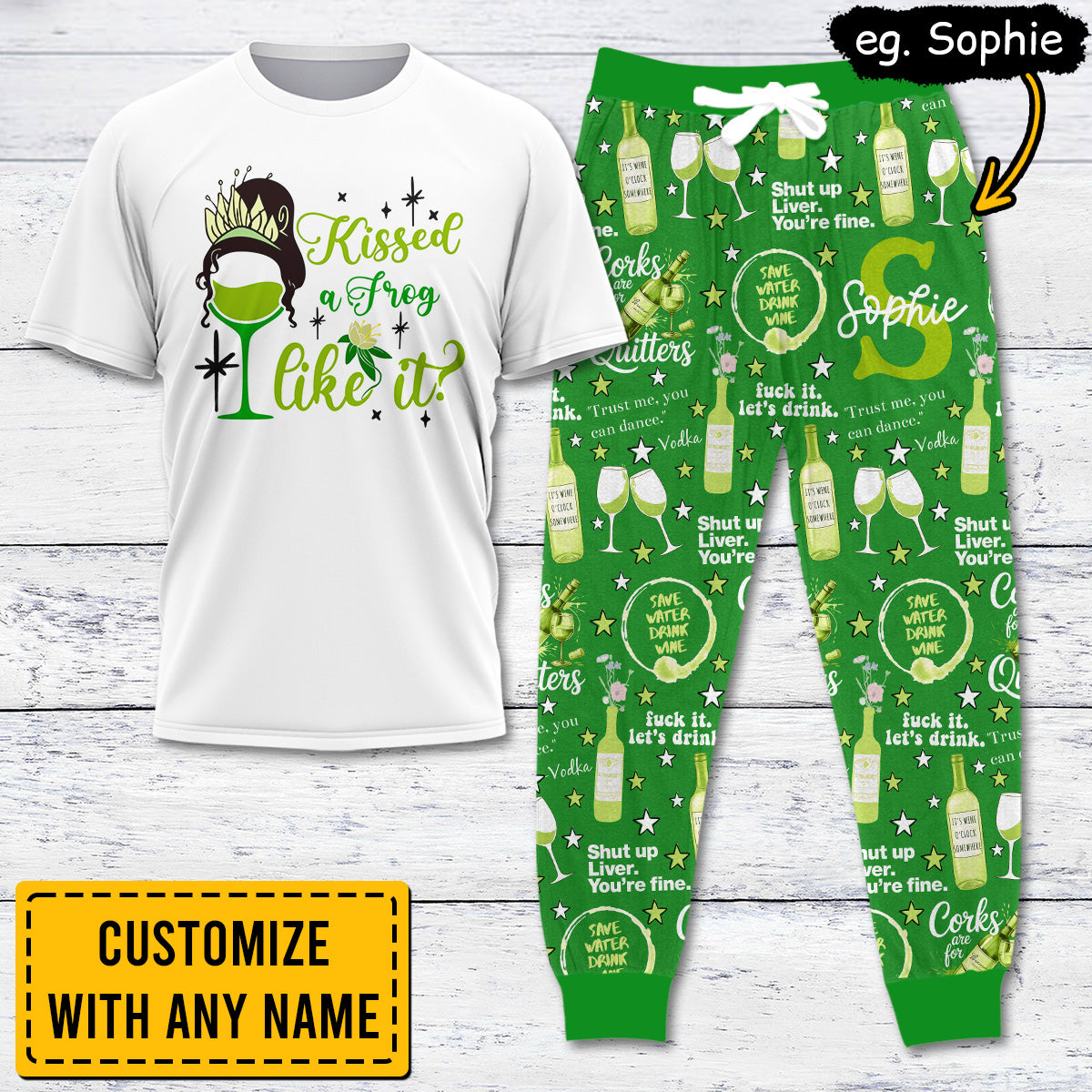 WINE010 [COMBO] T-Shirt + Pants (Most Popular)
