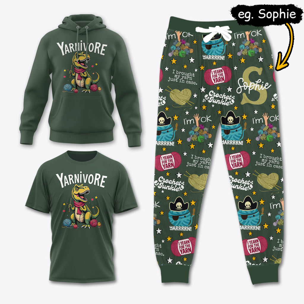 YARN029 [COMBO] T-Shirt + Pants + Hoodie (Best Deal)