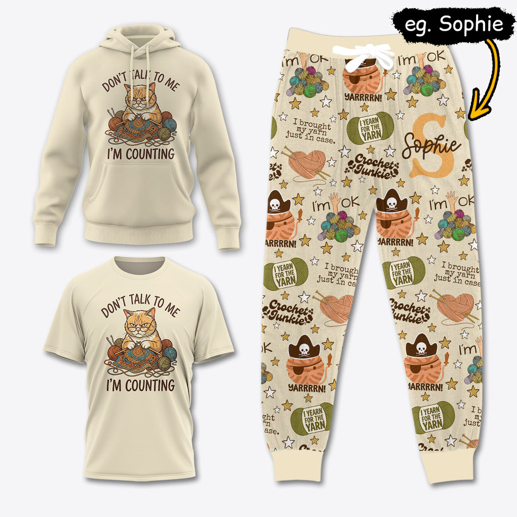 YARN045 [COMBO] T-Shirt + Pants + Hoodie (Best Deal)