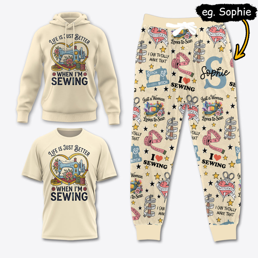 SEW045 [COMBO] T-Shirt + Pants + Hoodie (Best Deal)