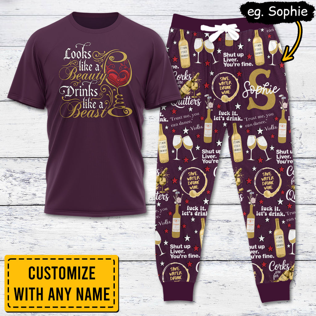 WINE023 [COMBO] T-Shirt + Pants (Most Popular)