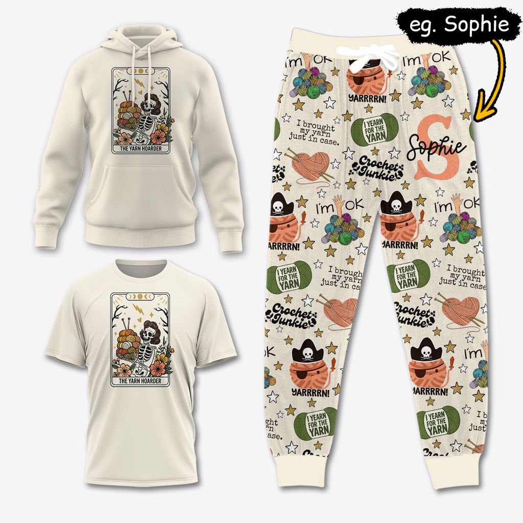 YARN007 [COMBO] T-Shirt + Pants + Hoodie (Best Deal)