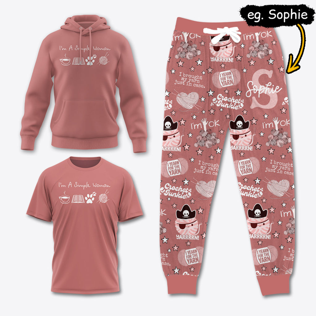 YARN020 [COMBO] T-Shirt + Pants + Hoodie (Best Deal)