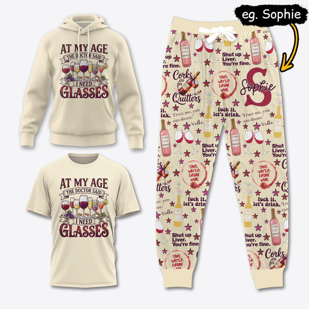 WINE022 [COMBO] T-Shirt + Pants + Hoodie (Best Deal)