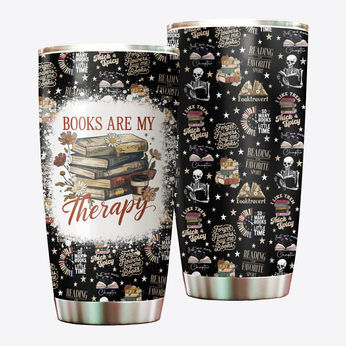 Book Lover 20OZ Tumbler USPJS004