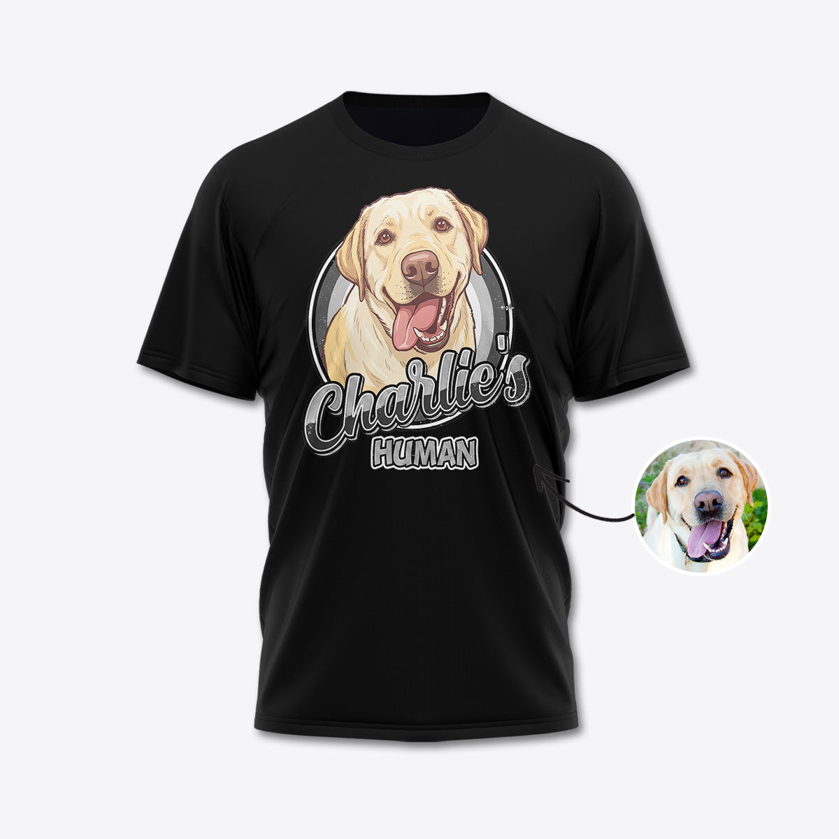 Custom Dog Lover Apparel DOG007 Black Version